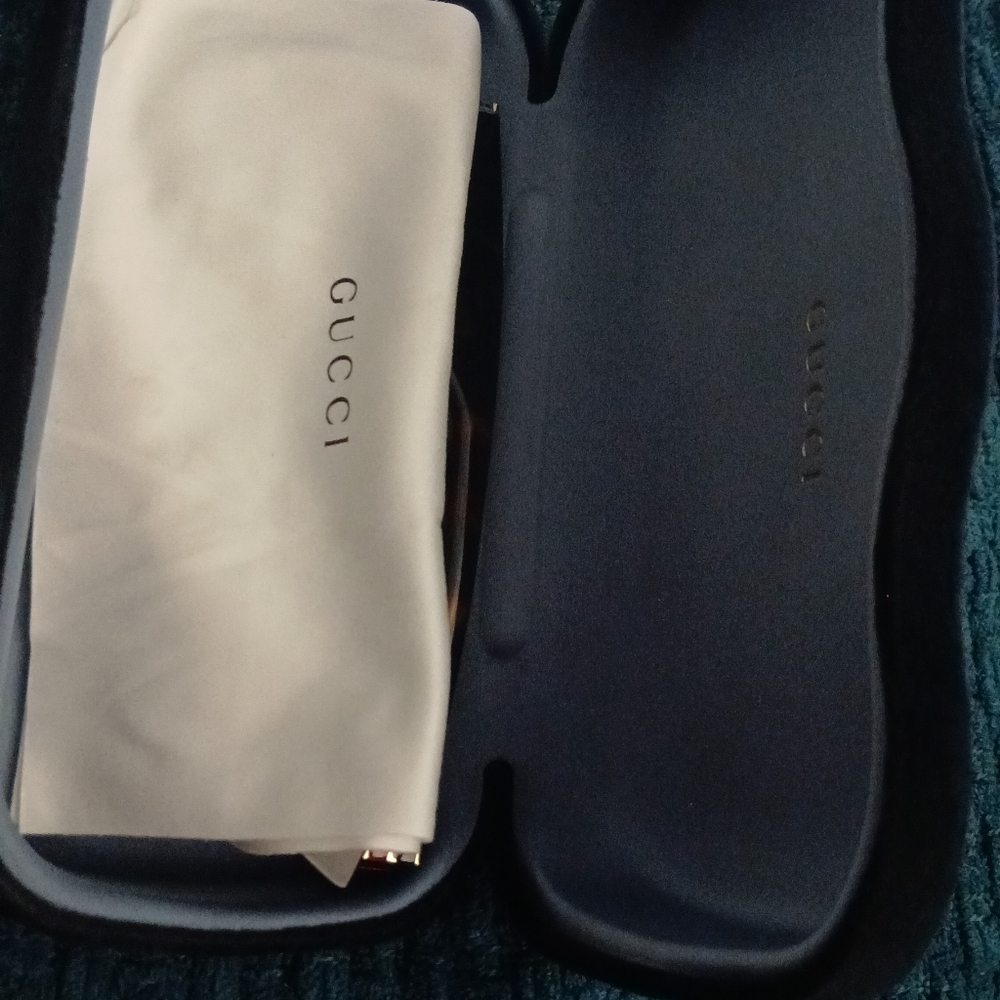Authentic GUCCI sunglasses Havana Case Made In Italy - Picture 14 of 16